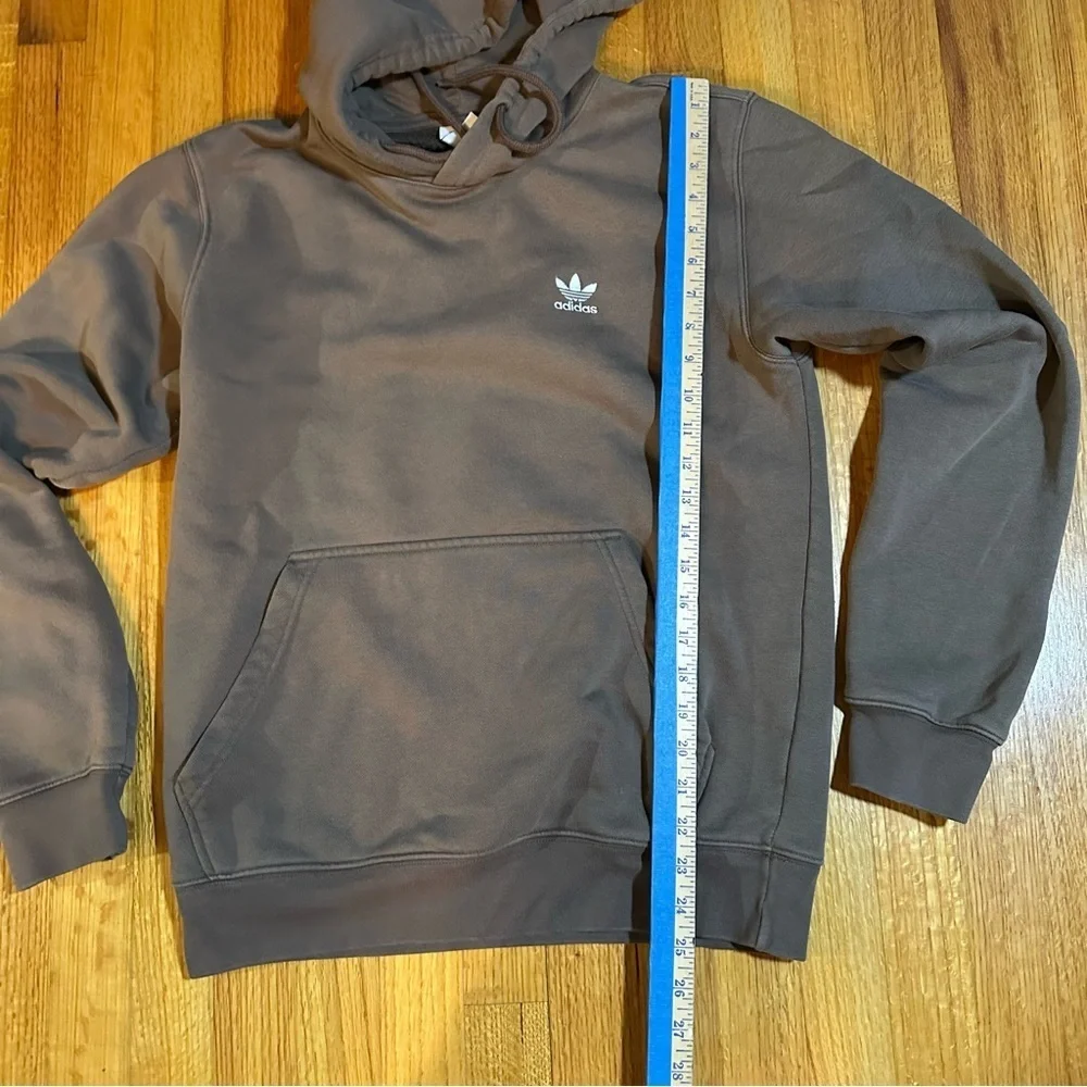adidas Originals essentials hoodie in earth brown Size Small (a4